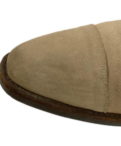 SHETLAND FOX（シェットランドフォックス）SHETLAND FOX (シェットランドフォックス) ダブルモンクストラップシューズ ブラウン サイズ:8の古着・服飾アイテム