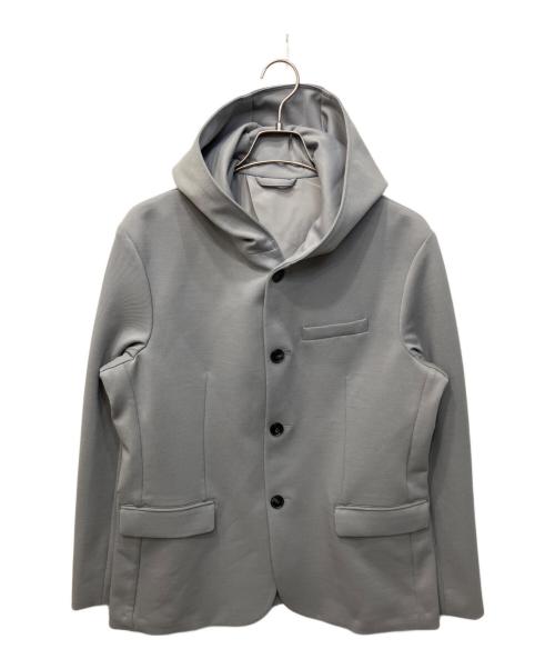 EMPORIO ARMANI（エンポリオ アルマーニ）EMPORIO ARMANI (エンポリオ アルマーニ) フーディージャケット グレー サイズ:52の古着・服飾アイテム