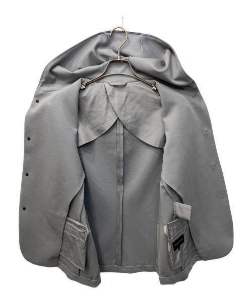 EMPORIO ARMANI（エンポリオ アルマーニ）EMPORIO ARMANI (エンポリオ アルマーニ) フーディージャケット グレー サイズ:52の古着・服飾アイテム