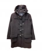 BURBERRY LONDONバーバリーロンドン）の古着「フーディダッフルコート」｜パープル