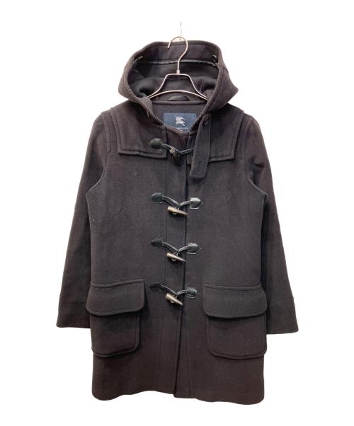 BURBERRY LONDON（バーバリーロンドン）BURBERRY LONDON (バーバリーロンドン) フーディダッフルコート パープル サイズ:40の古着・服飾アイテム