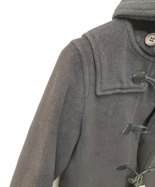 BURBERRY LONDON（バーバリーロンドン）BURBERRY LONDON (バーバリーロンドン) フーディダッフルコート パープル サイズ:40の古着・服飾アイテム