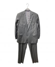 BROOKS BROTHERS（ブルックスブラザーズ）の古着「チェック柄2Bセットアップスーツ」｜グレー