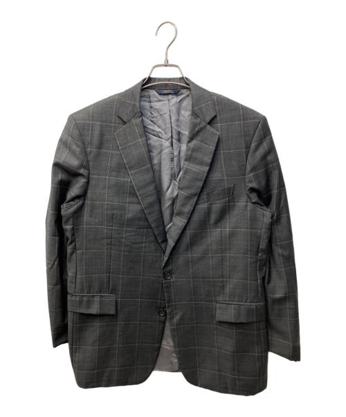 BROOKS BROTHERS（ブルックスブラザーズ）BROOKS BROTHERS (ブルックスブラザーズ) チェック柄2Bセットアップスーツ グレー サイズ:40S/W34の古着・服飾アイテム