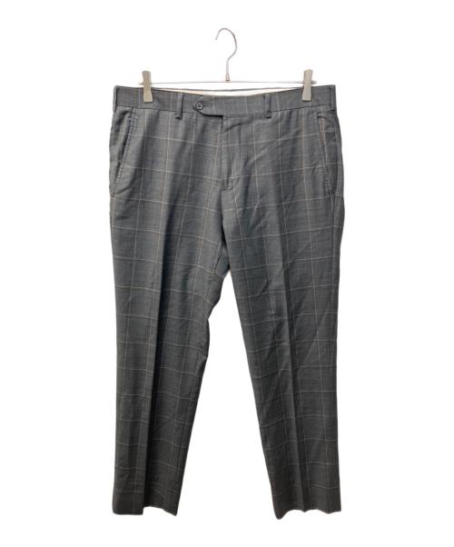 BROOKS BROTHERS（ブルックスブラザーズ）BROOKS BROTHERS (ブルックスブラザーズ) チェック柄2Bセットアップスーツ グレー サイズ:40S/W34の古着・服飾アイテム