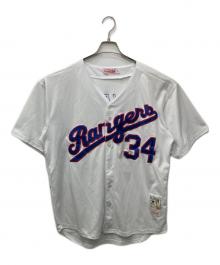 MITCHELL & NESS（ミッチェルアンドネス）の古着「ゲームカットソー」｜ホワイト×ブルー