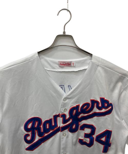 MITCHELL & NESS（ミッチェルアンドネス）MITCHELL & NESS (ミッチェルアンドネス) ゲームカットソー ホワイト×ブルー サイズ:48の古着・服飾アイテム