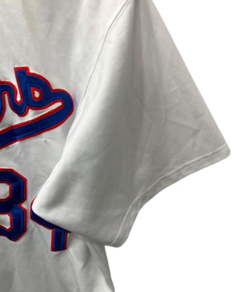 MITCHELL & NESS（ミッチェルアンドネス）MITCHELL & NESS (ミッチェルアンドネス) ゲームカットソー ホワイト×ブルー サイズ:48の古着・服飾アイテム