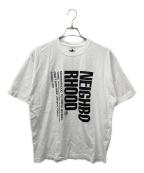 NEIGHBORHOODネイバーフッド）の古着「NH.TEE / プリントTシャツ」｜ホワイト