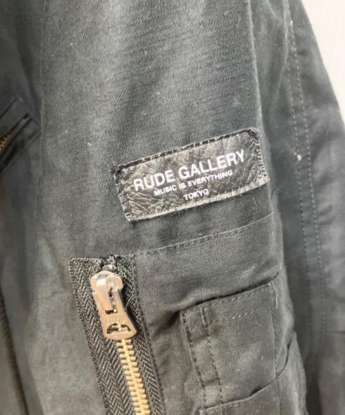 RUDE GALLERY（ルードギャラリー）RUDE GALLERY (ルードギャラリー) M-65 FIELD COAT/フィールドコート ブラック サイズ:Sの古着・服飾アイテム
