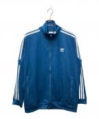adidasアディダス）の古着「BECKENBAUER TRACK TOP /ベッケンバウアー トラックジャケット」｜ブルー