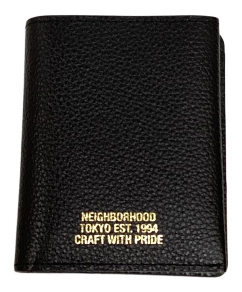 NEIGHBORHOOD（ネイバーフッド）NEIGHBORHOOD (ネイバーフッド) PORTER (ポーター) NHPT. MICRO レザーウォレット　（NHPT. マイクロレザーウォレット） ブラックの古着・服飾アイテム