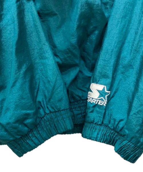 STARTER（スターター）STARTER (スターター) アノラックパーカー グリーン×アイボリー サイズ:FREEの古着・服飾アイテム