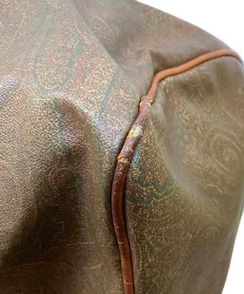 ETRO（エトロ）ETRO (エトロ) ペイズリー柄ボストンバッグ ブラウンの古着・服飾アイテム