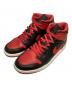 NIKE（ナイキ）の古着「Air Jordan 1 Mid BredToe スニーカー　（エアジョーダン 1 ミッド ブレッドトゥ）」｜レッド×ブラック