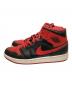 NIKE (ナイキ) Air Jordan 1 Mid BredToe スニーカー　（エアジョーダン 1 ミッド ブレッドトゥ） レッド×ブラック サイズ:28cm：8000円