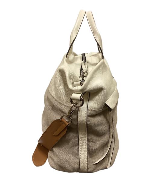 GIANNI CHIARINI（ジャンニ キアリーニ）GIANNI CHIARINI (ジャンニ キアリーニ) バックルベルト ショルダーバッグ ブラウンの古着・服飾アイテム
