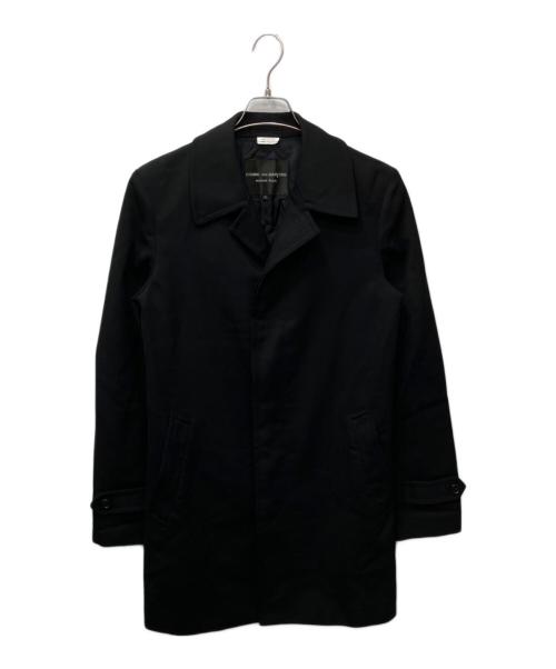 COMME des GARCONS HOMME PLUS（コムデギャルソンオムプリュス）COMME des GARCONS HOMME PLUS (コムデギャルソンオムプリュス) ジレドッキングコート ブラック サイズ:Ｓの古着・服飾アイテム