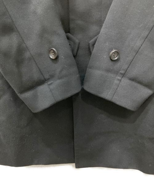 COMME des GARCONS HOMME PLUS（コムデギャルソンオムプリュス）COMME des GARCONS HOMME PLUS (コムデギャルソンオムプリュス) ジレドッキングコート ブラック サイズ:Ｓの古着・服飾アイテム