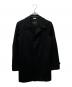 COMME des GARCONS HOMME PLUS（コムデギャルソンオムプリュス）の古着「ジレドッキングコート」｜ブラック