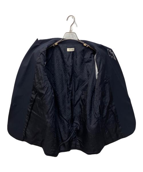 Zadig&Voltaire（ザディグエヴォルテール）ZADIG&VOLTAIRE (ザディグエヴォルテール) ラインストーン装飾テーラードジャケット ネイビー サイズ:38の古着・服飾アイテム