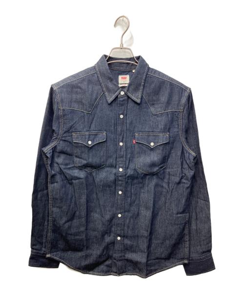 LEVI'S（リーバイス）LEVI'S (リーバイス) デニムウエスタンシャツ インディゴ サイズ:M 未使用品の古着・服飾アイテム