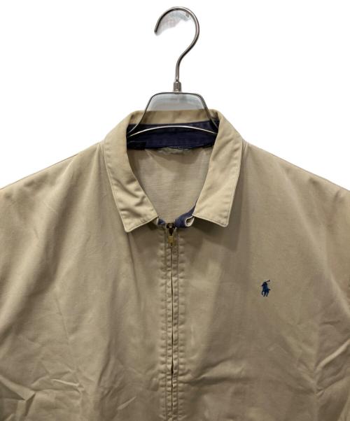 POLO RALPH LAUREN（ポロ・ラルフローレン）POLO RALPH LAUREN (ポロ・ラルフローレン) スイングトップ ベージュ サイズ:Mの古着・服飾アイテム