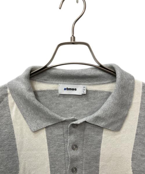 ATMOS（アトモス）ATMOS (アトモス) ニットポロシャツ ホワイト サイズ:Lの古着・服飾アイテム