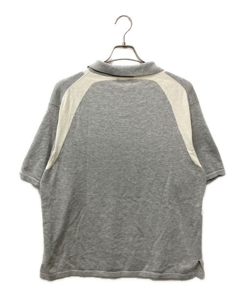 ATMOS（アトモス）ATMOS (アトモス) ニットポロシャツ ホワイト サイズ:Lの古着・服飾アイテム