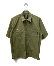 WIND AND SEA（ウィンダンシー）の古着「シャツ」｜カーキ