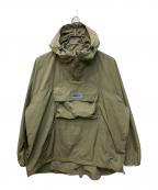 ATMOSアトモス）の古着「Front Pocket Ripstop Anorak Hoodie/フロントポケットリップストップアノラックフーディー」｜カーキ