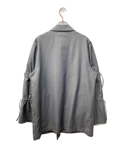 jouetie（ジュエティ）jouetie (ジュエティ) スリーブリボンジャケットミニワンピース グレー サイズ:Mの古着・服飾アイテム