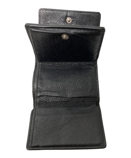 BALENCIAGA（バレンシアガ）BALENCIAGA (バレンシアガ) グラフィティ ペイント ミニウォレット ブラックの古着・服飾アイテム