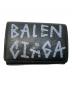 BALENCIAGA（バレンシアガ）の古着「グラフィティ ペイント ミニウォレット」｜ブラック