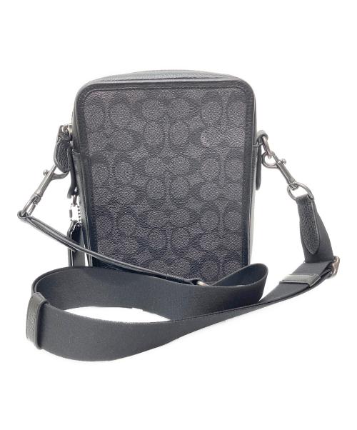 COACH（コーチ）COACH (コーチ) シグネチャー サリバン クロスボディ ショルダーバッグ ブラックの古着・服飾アイテム