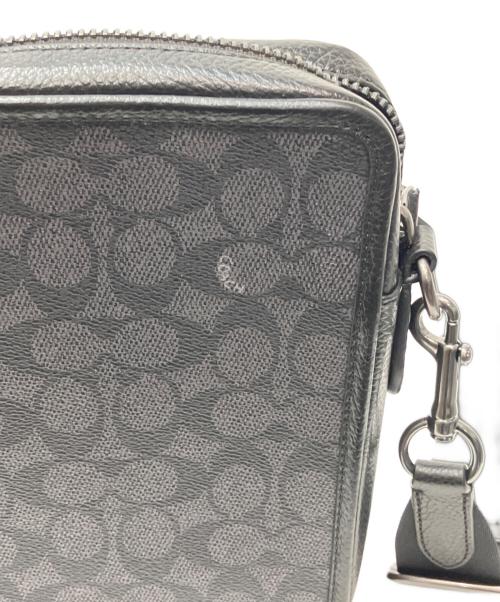 COACH（コーチ）COACH (コーチ) シグネチャー サリバン クロスボディ ショルダーバッグ ブラックの古着・服飾アイテム