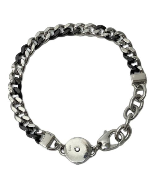 DIESEL（ディーゼル）DIESEL (ディーゼル) チェーンブレスレット シルバーの古着・服飾アイテム