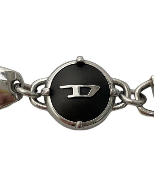 DIESEL（ディーゼル）DIESEL (ディーゼル) チェーンブレスレット シルバーの古着・服飾アイテム
