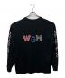 A BATHING APE (アベイシングエイプ) BUSY SHARK LONG SLEEVE TEE ブラック サイズ:XL：12000円
