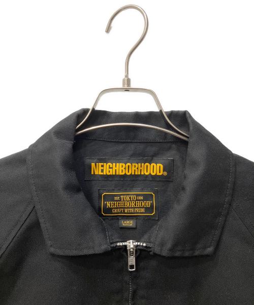 NEIGHBORHOOD（ネイバーフッド）NEIGHBORHOOD (ネイバーフッド) EC-JKT/ジップジャケット ブラック サイズ:Lの古着・服飾アイテム