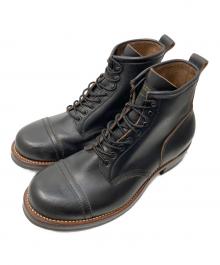 RUDE GALLERY BLACK REBEL（ルードギャラリー ブラックレーベル）の古着「REBELS LACE UP BOOT　(レベルズレースアップブーツ)」｜ブラック