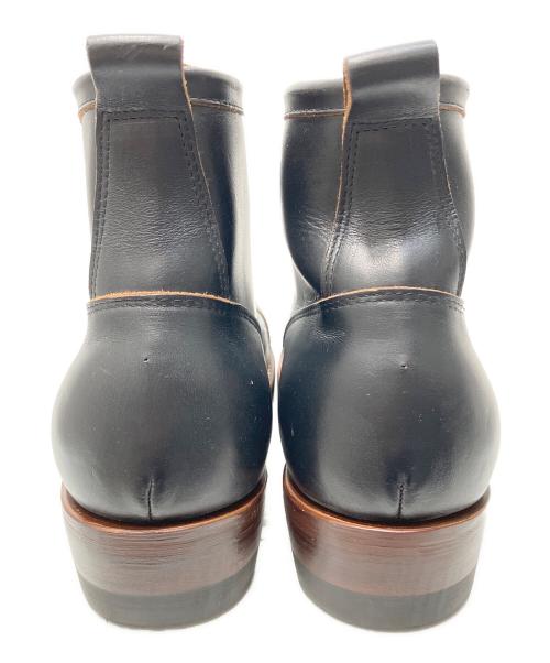RUDE GALLERY BLACK REBEL（ルードギャラリー ブラックレーベル）RUDE GALLERY BLACK REBEL (ルードギャラリー ブラックレーベル) REBELS LACE UP BOOT　(レベルズレースアップブーツ) ブラック サイズ:推定２７．５ｃｍの古着・服飾アイテム