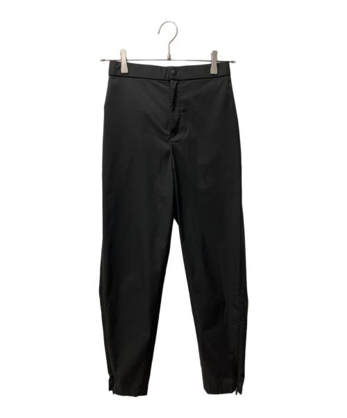 PLEATS PLEASE（プリーツプリーズ）PLEATS PLEASE (プリーツプリーズ) ノープリーツジップスリットパンツ ブラック サイズ:３の古着・服飾アイテム