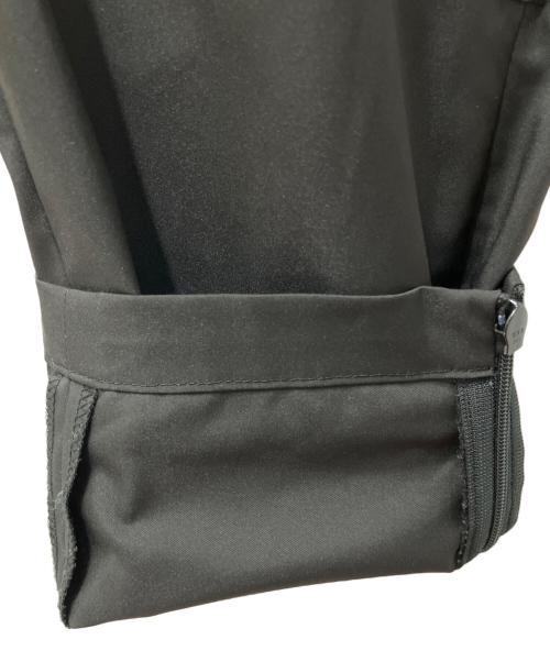PLEATS PLEASE（プリーツプリーズ）PLEATS PLEASE (プリーツプリーズ) ノープリーツジップスリットパンツ ブラック サイズ:３の古着・服飾アイテム