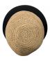 中古・古着 HELEN KAMINSKI (ヘレンカミンスキー) BLAISE RAFFIA LINEN CAP　（ブレイズ ラフィア＆リネンキャップ） ブラック：8000円