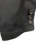 中古・古着 COMME des GARCONS HOMME DEUX (コムデギャルソン オム ドゥ) メッシュ切替ハーフコート ブラック サイズ:M：35000円
