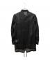 COMME des GARCONS HOMME DEUX (コムデギャルソン オム ドゥ) メッシュ切替ハーフコート ブラック サイズ:M：35000円