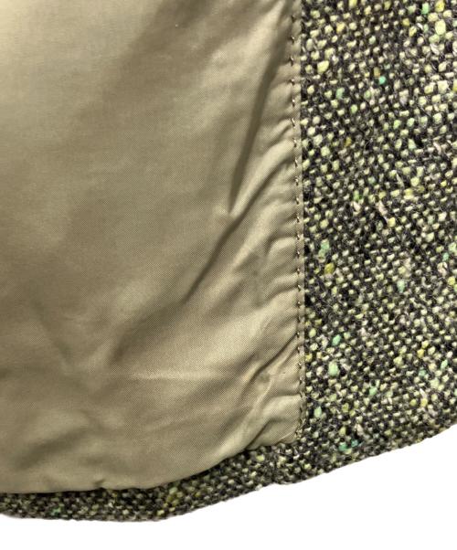 COMME des GARCONS HOMME PLUS（コムデギャルソンオムプリュス）COMME des GARCONS HOMME PLUS (コムデギャルソンオムプリュス) 80's ミックスツイード2Bジャケット ベージュ×グリーン サイズ:Mの古着・服飾アイテム