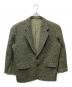 COMME des GARCONS HOMME PLUS（コムデギャルソンオムプリュス）の古着「80's ミックスツイード2Bジャケット」｜ベージュ×グリーン