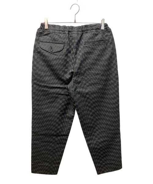 COMME des GARCONS HOMME DEUX（コムデギャルソン オム ドゥ）COMME des GARCONS HOMME DEUX (コムデギャルソン オム ドゥ) 変形市松ジャケット&イージーパンツ セットアップ グレー サイズ:S/Sの古着・服飾アイテム